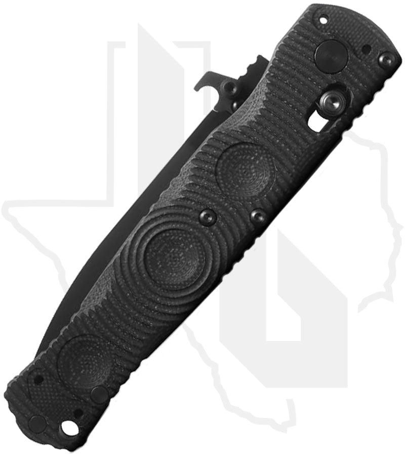 Benchmade Black Class Mini SOCP 393SBK - Black G-10, Graphite Black Cerakote