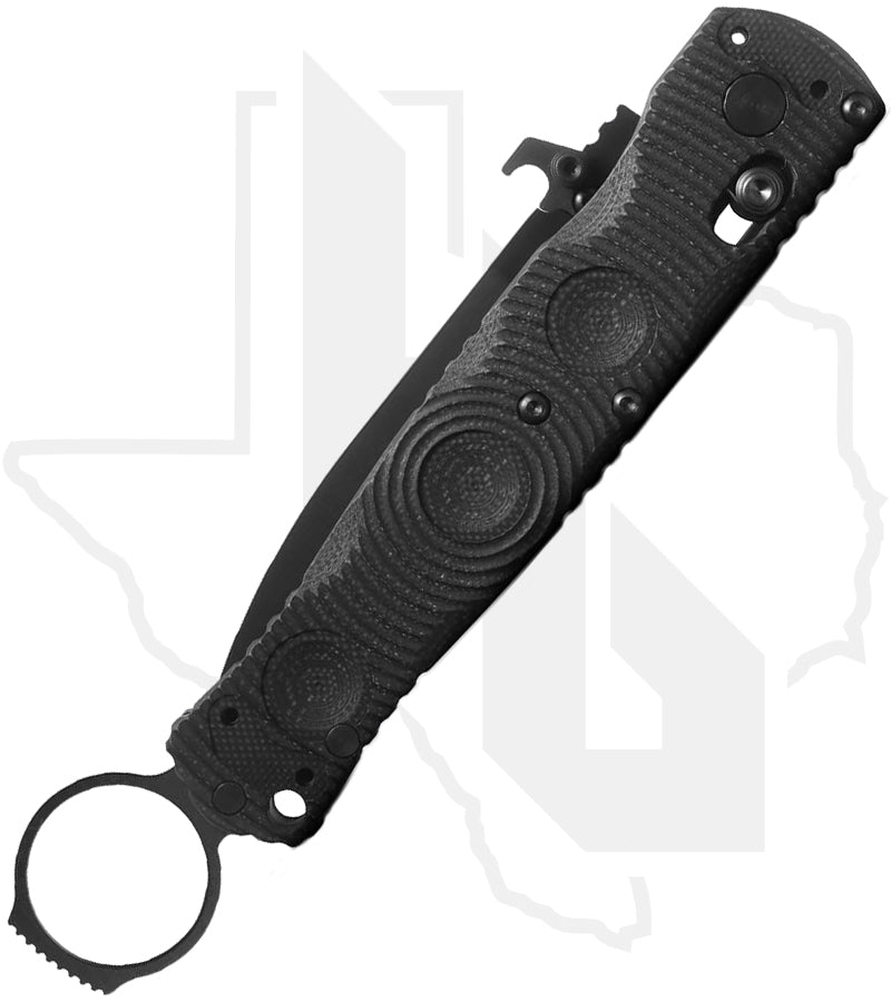 Benchmade Black Class Mini SOCP 393SBK - Black G-10, Graphite Black Cerakote