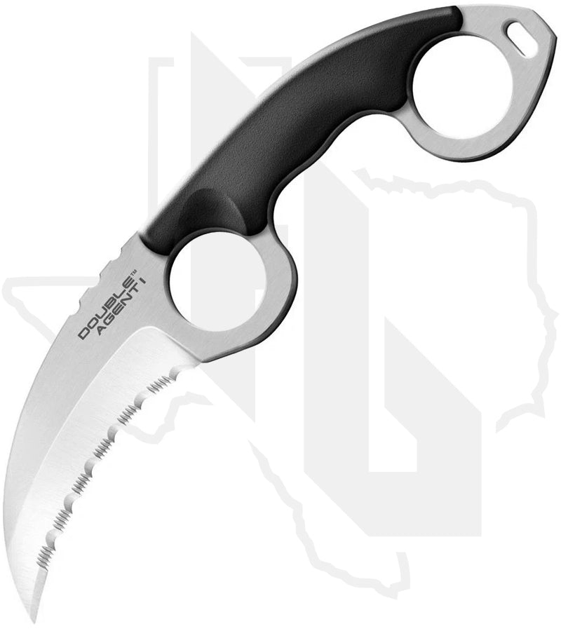 Cold Steel Double Agent I 39FKS - Black Griv-Ex, Satin