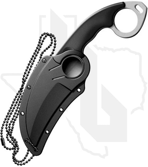 Cold Steel Double Agent I 39FKS - Black Griv-Ex, Satin