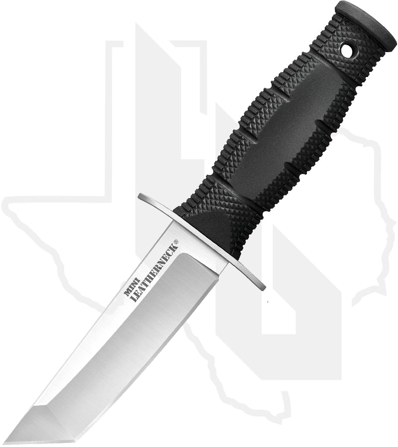 Cold Steel Mini Leatherneck 39LSAA - Black Kray-Ex, Satin, Tanto