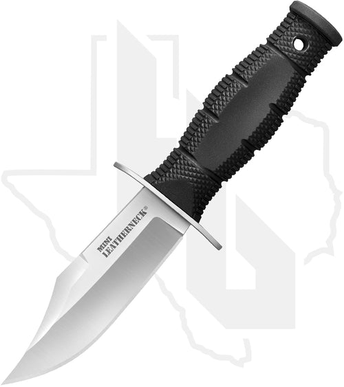 Cold Steel Mini Leatherneck 39LSAB - Black Kray-Ex, Satin, Clip Point