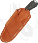 Bradford Knives 3D Guardian 3 3FE-101-MCHH - Black Micarta, Stonewashed, False Edge Grind