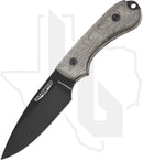 Bradford Knives 3D Guardian 3 3FE-101B-MCHH - Black Micarta, DLC, False Edge Grind