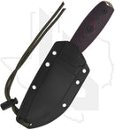 ESEE Knives ESEE-3 3PMDT-004 - Red/Black G-10, Desert Tan Powder Coat