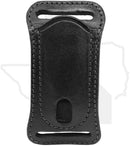 A & M Leather #4 Trapper Sheath 4-BK-PL - Black, Horizontal