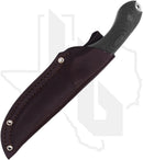 Bradford Knives Guardian 4.2 4.2S-101-MC - Black Micarta, Stonewashed, Sabre Grind