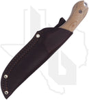Bradford Knives Guardian 4.2 4.2S-104-MC - Natural Micarta, Stonewashed, Sabre Grind
