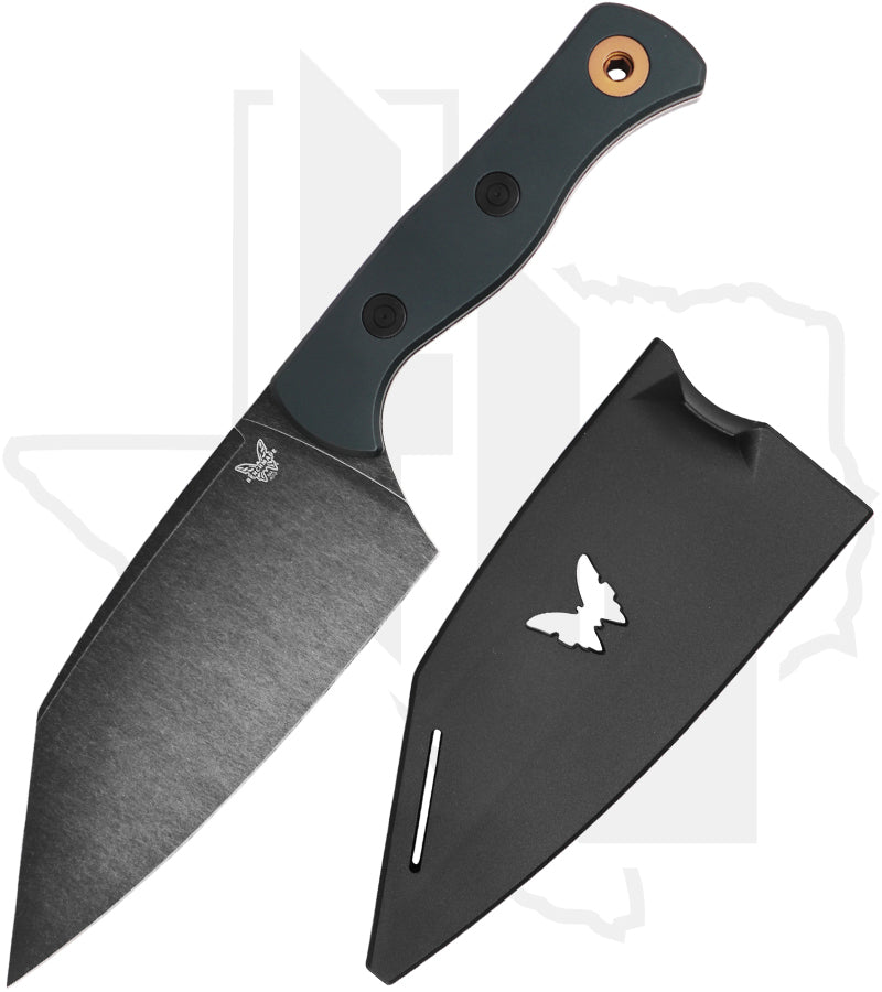 Benchmade Cutlery Station Knife 4010BK-2501 - Aluminum, Blackwash