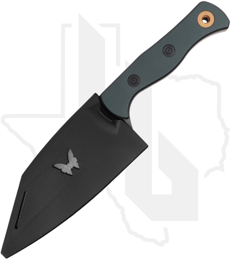 Benchmade Cutlery Station Knife 4010BK-2501 - Aluminum, Blackwash