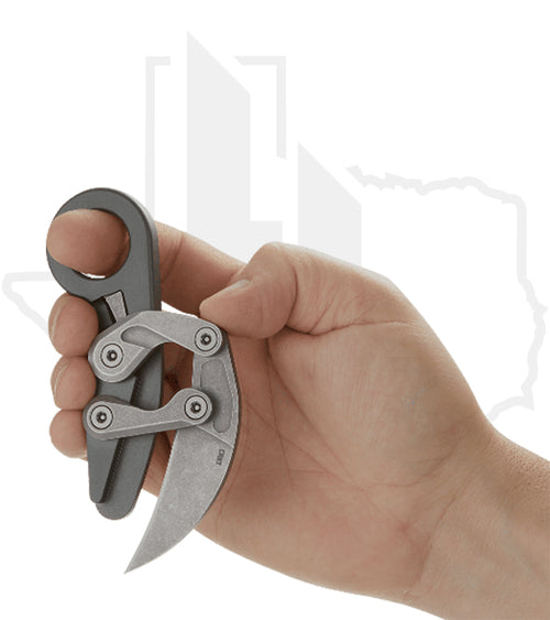 CRKT Provoke Compact 4045 - Gray Aluminum