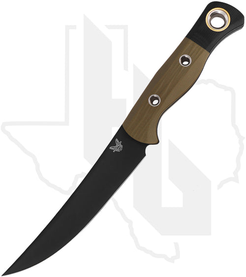 Benchmade Cutlery Meatcrafter 4050BK-01 - OD Green/Black G10, DLC