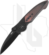 CRKT Walker 4200K - Black, Brown & Black G-10