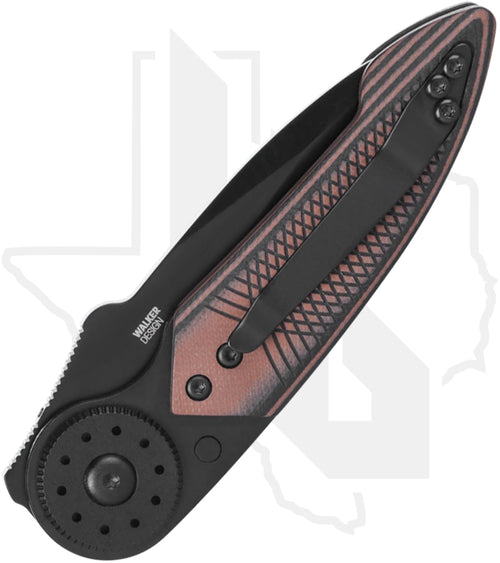 CRKT Walker 4200K - Black, Brown & Black G-10