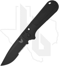 Benchmade Black Class Redoubt 430SBK-02 - Black Grivory, Black Cerakote