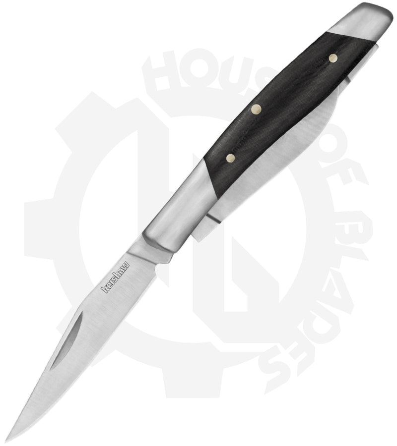 Kershaw Iredale 4386 - Black, Micarta
