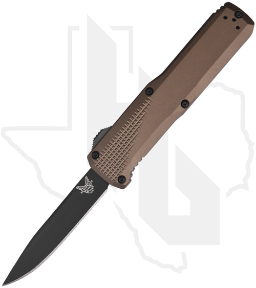 Benchmade Black Class Phaeton 4600DLC-1 - Brown Aluminum