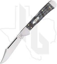 W.R. Case CopperLock 47494 - Blue Curly Oak Wood, Smooth (71549L SS)