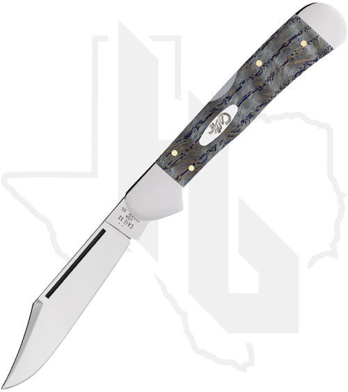 W.R. Case CopperLock 47494 - Blue Curly Oak Wood, Smooth (71549L SS)