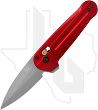 Benchmade Blue Class Lowden 491GY-01 - Phoenix Red Aluminum