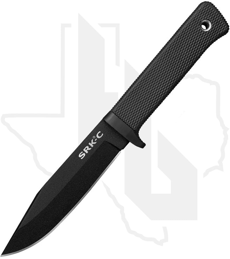 Cold Steel SRK Compact 49LCKD - Black Kray-Ex, Black Tuff-Ex