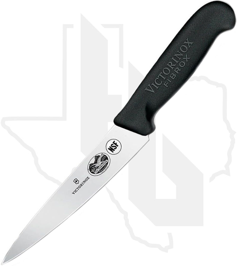 Victorinox Fibrox 5 in. Chef's Knife 5.2003.12BK - Black TPE