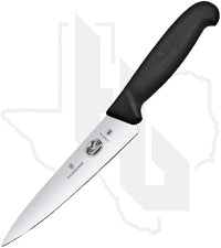 Victorinox Fibrox 6 in. Chef's Knife 5.2003.15BK - Black TPE