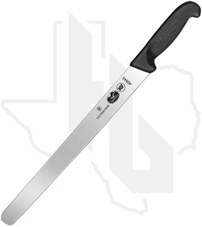 Victorinox Fibrox 12 in. Slicing Knife 5.4203.30BK - Black TPE