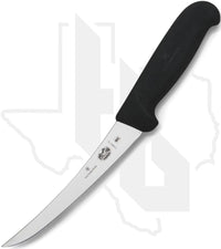 Victorinox Fibrox 6 in. Boning Knife 5.6603.15BK - Black TPE, Curved, Semi-Stiff