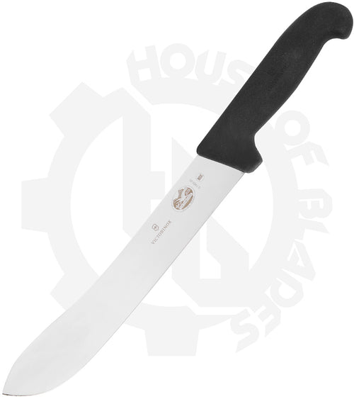 Victorinox Fibrox 10 in. Butcher Knife 5.7403.25BK - Black TPE