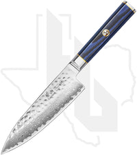Cangshan Cutlery Kita Series 6 in. Chef's Knife 501394 - Black & Blue G-10