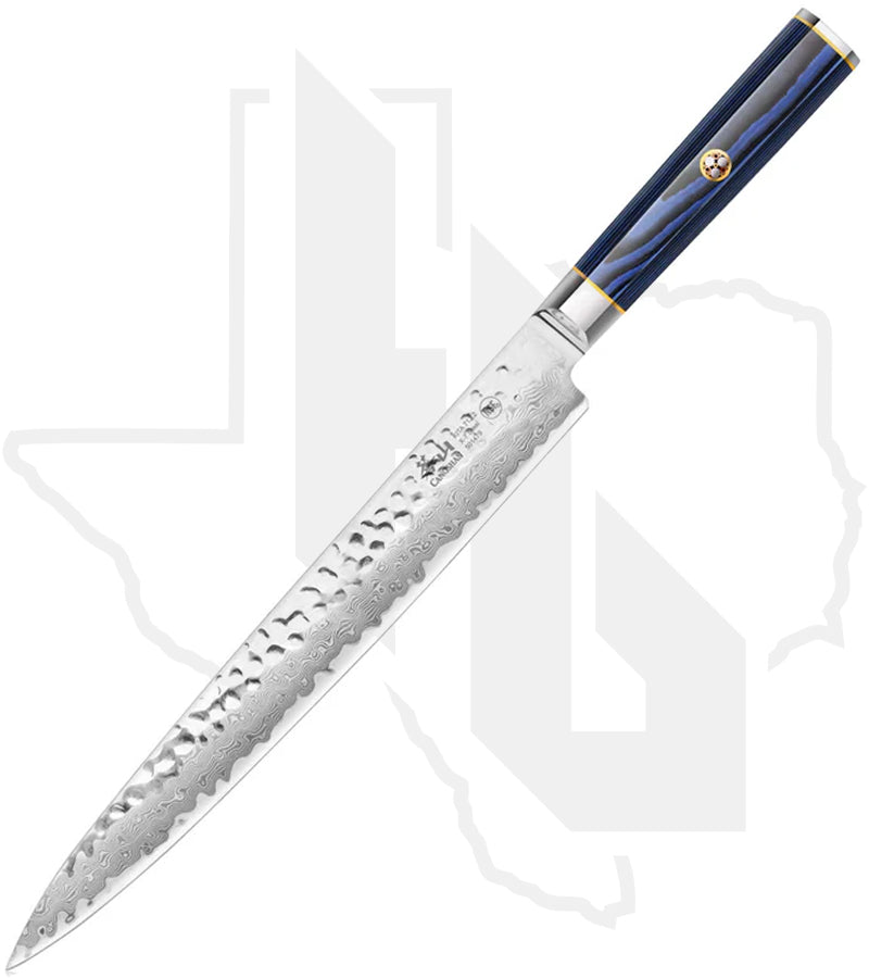 Cangshan Cutlery Kita Series 10 in. Sashimi Knife 501479 - Black & Blue G-10
