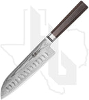 Cangshan Cutlery Maya Series 7 in. Santoku 501905 - African Blackwood