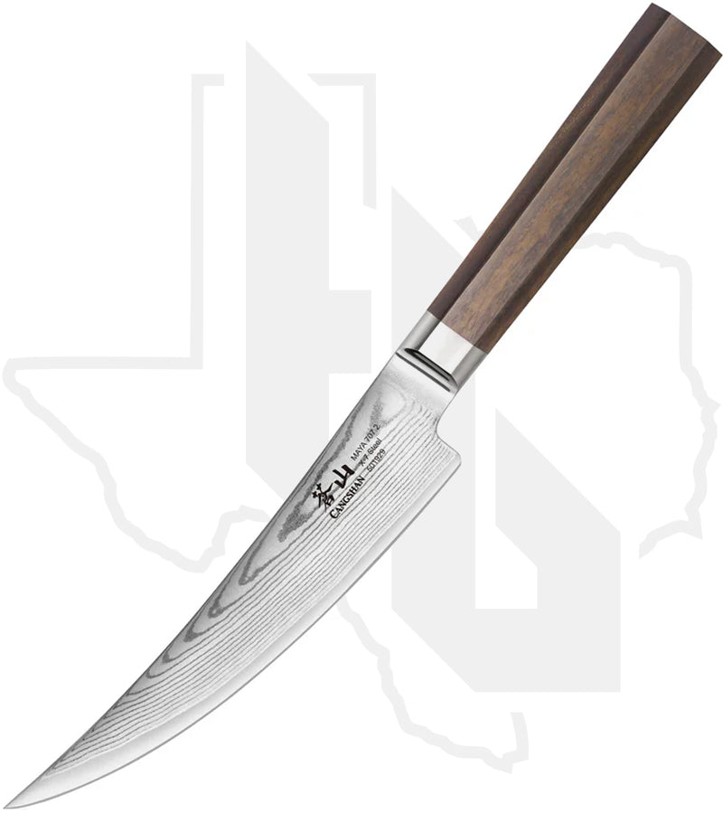 Cangshan Cutlery Maya Series 6 in. Boning Knife 501929 - African Blackwood