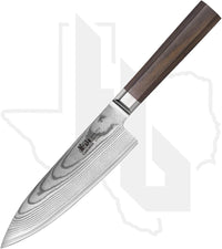 Cangshan Cutlery Maya Series 6 in. Chef's Knife 501936 - African Blackwood