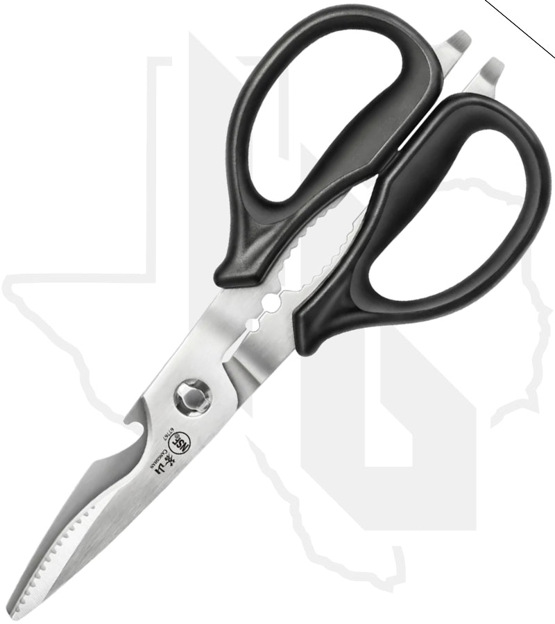 Cangshan Cutlery 9 in. Heavy Duty Utility Shears 503343 - Black
