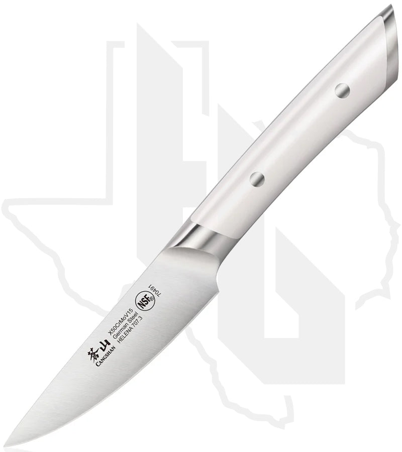 Cangshan Cutlery Helena Series 3.5 in. Paring Knife 503671 - White