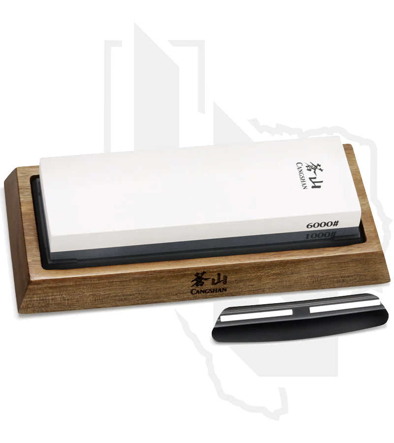 Cangshan Cutlery Dual-Sided Whetstone 503800 - 1000/6000 Grit
