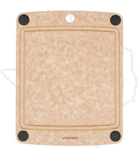 Epicurean All-In-One Series 11.5 in. x 9 in. Cutting Board 505-120901003 - Natural