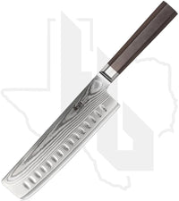 Cangshan Cutlery Maya Series 7 in. Nakiri 505538 - African Blackwood
