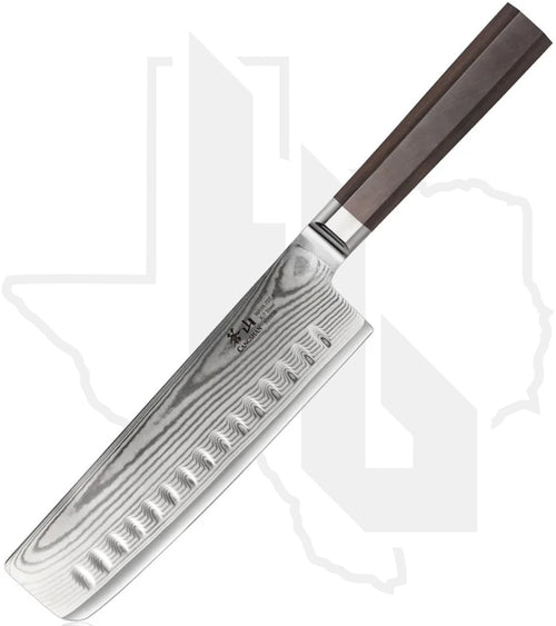Cangshan Cutlery Maya Series 7 in. Nakiri 505538 - African Blackwood
