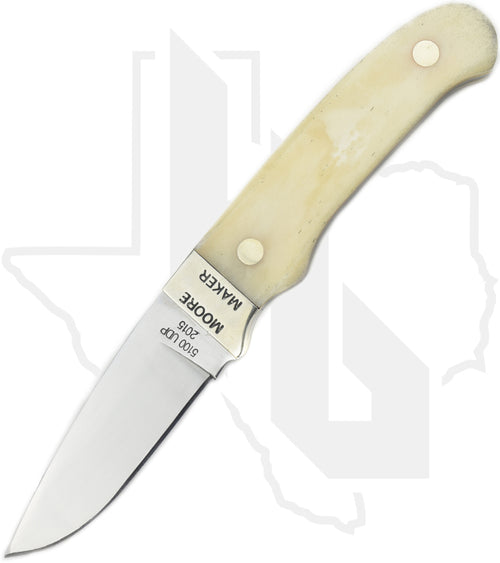 Moore Maker Drop Point Hunter 5100UDP - White Bone