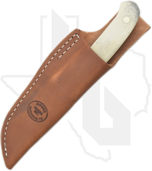 Moore Maker Drop Point Hunter 5100UDP - White Bone