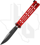 Kershaw Lucha 5150RDBW - Red Stainless Steel, Blackwashed