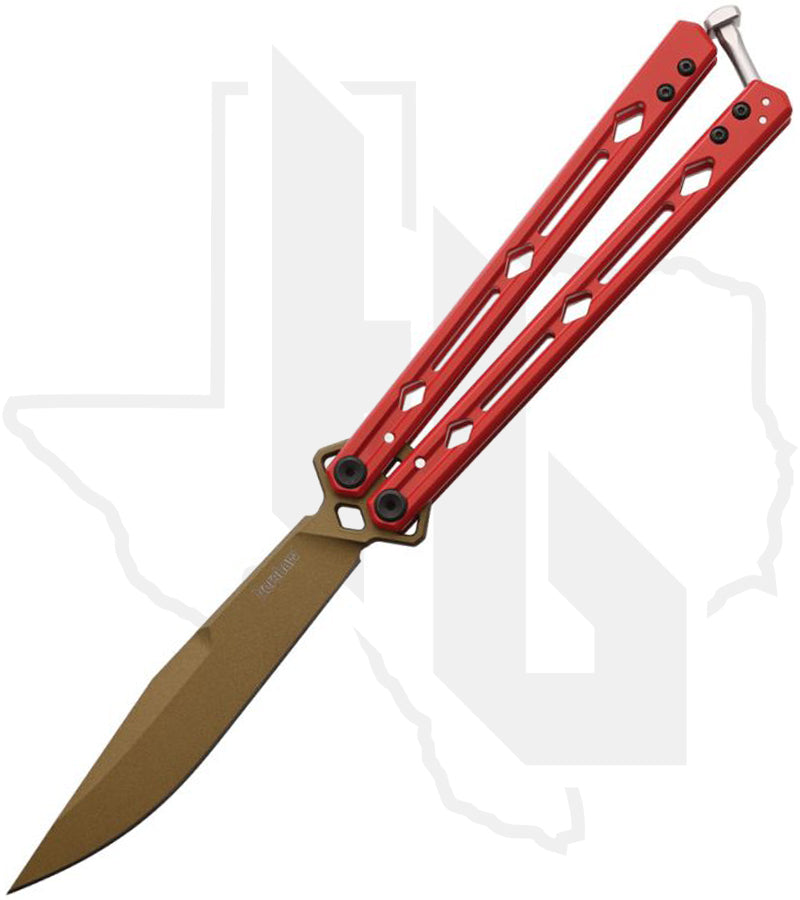 Kershaw Lucha 5150REDBRZ - Red, Bronze