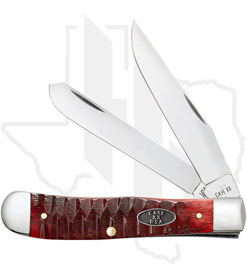W.R. Case Trapper 51540 - Old Red Bone, Gator Jig (6254 SS)