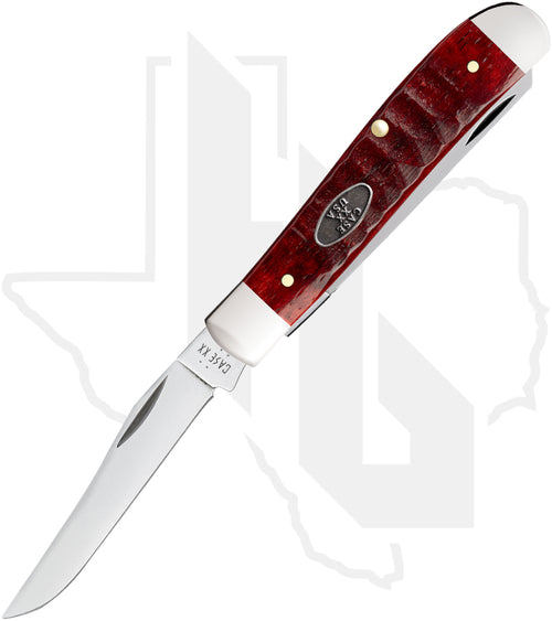 W.R. Case Mini Trapper 51541 - Old Red Bone, Gator Jig (6207 SS)