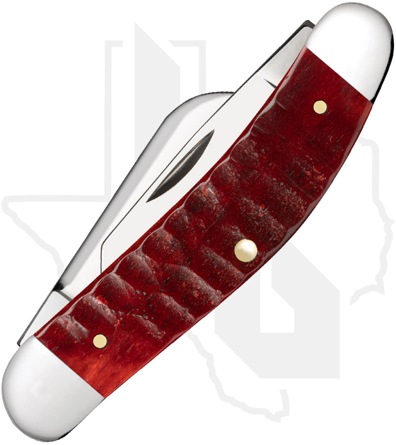 W.R. Case Sowbelly 51542 - Old Red Bone, Gator Jig (TB6339 SS)