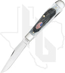 W.R. Case Trapper 53060 - Gray Bone, Sawcut Jig (6254 SS)