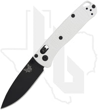 Benchmade Blue Class Mini Bugout 533BK-1 - White, Black